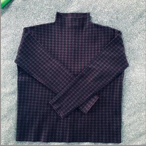 Tahari mock neck sweater